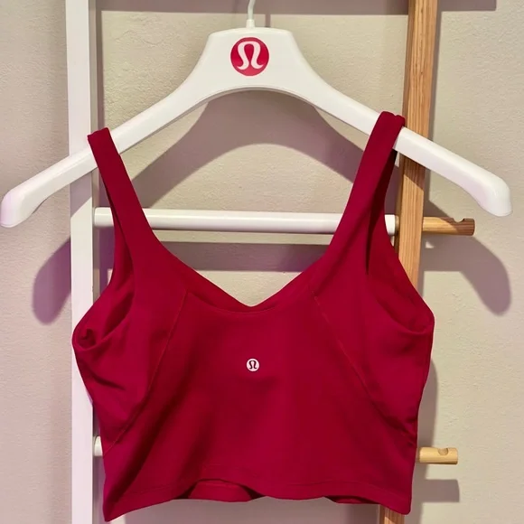 lululemon Align Tank Top Size 10 Raspberry Coulis - Picture 3 of 9